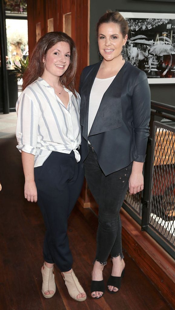 Sarah Tighe and Rochelle Flett at the RTE Media Sales celebration of the most successful Season of the RTE's 'Today with Maura and Daithi Show' at Nolita, Dublin. Pictures: RTE