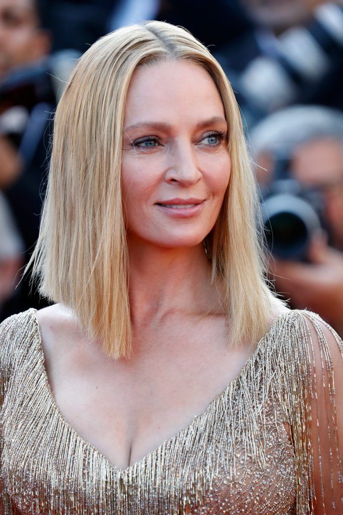 Uma Thurman attends the Closing Ceremony during the 70th annual Cannes Film Festival at Palais des Festivals on May 28, 2017 in Cannes, France.  (Photo by Tristan Fewings/Getty Images)