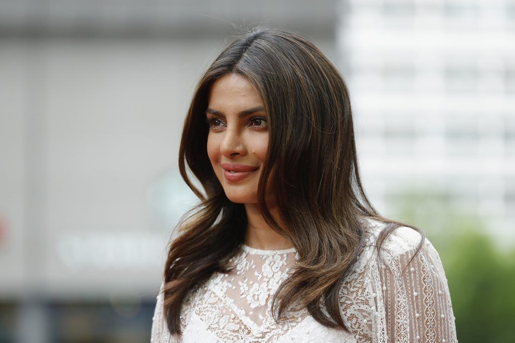 Priyanka Chopra poses at the 'Baywatch' Photo Call at Sony Centre on May 30, 2017 in Berlin, Germany. (Photo by Andreas Rentz/Getty Images for Paramount Pictures)