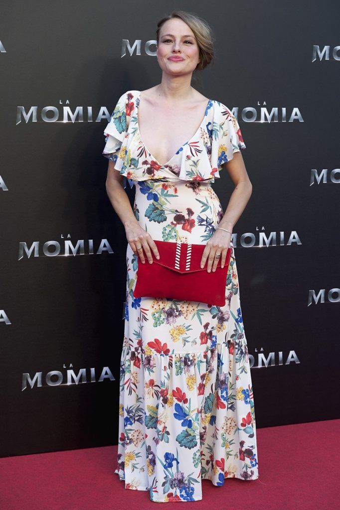 Esmeralda Moya attends 'The Mummy' (La Momia) premiere at the Callao cinema on May 29, 2017 in Madrid, Spain.  (Photo by Carlos Alvarez/Getty Images)