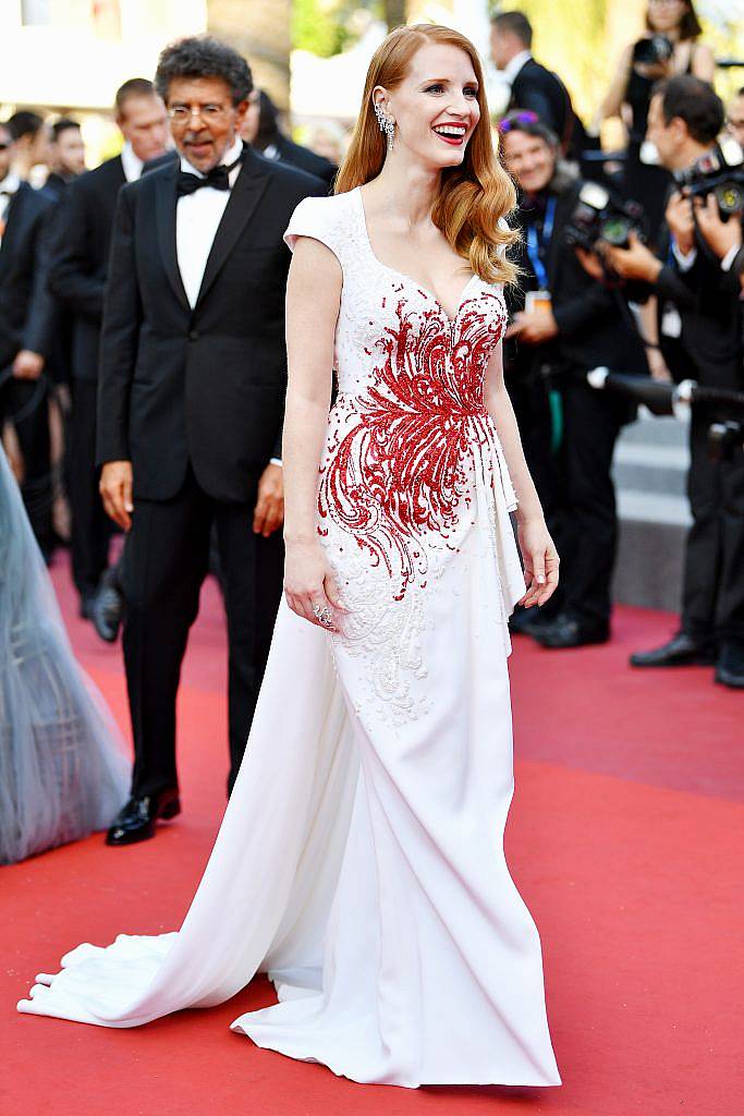 Jessica Chastain attends the Closing Ceremony during the 70th annual Cannes Film Festival at Palais des Festivals on May 28, 2017 in Cannes, France.  (Photo by Pascal Le Segretain/Getty Images)