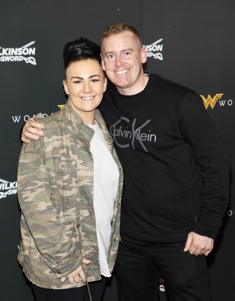 Lily and Anthony Errity at an exclusive screening by Wilkinson Sword of Wonder Woman. Photo by Kieran Harnett