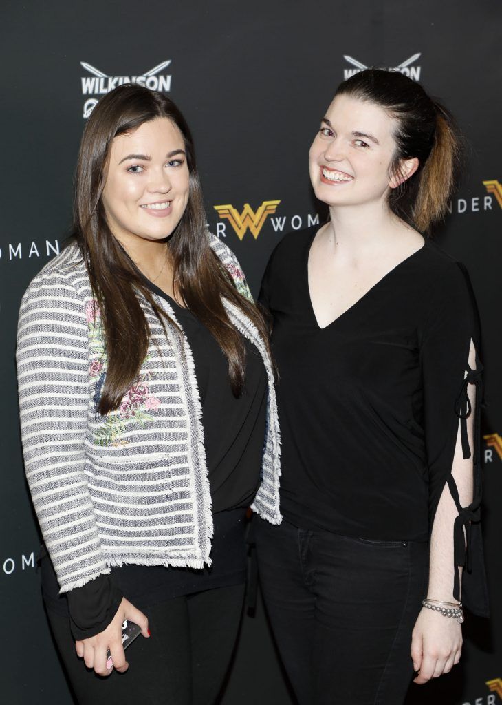 Greta Murphy and Alissa Karpick at an exclusive screening by Wilkinson Sword of Wonder Woman. Photo by Kieran Harnett