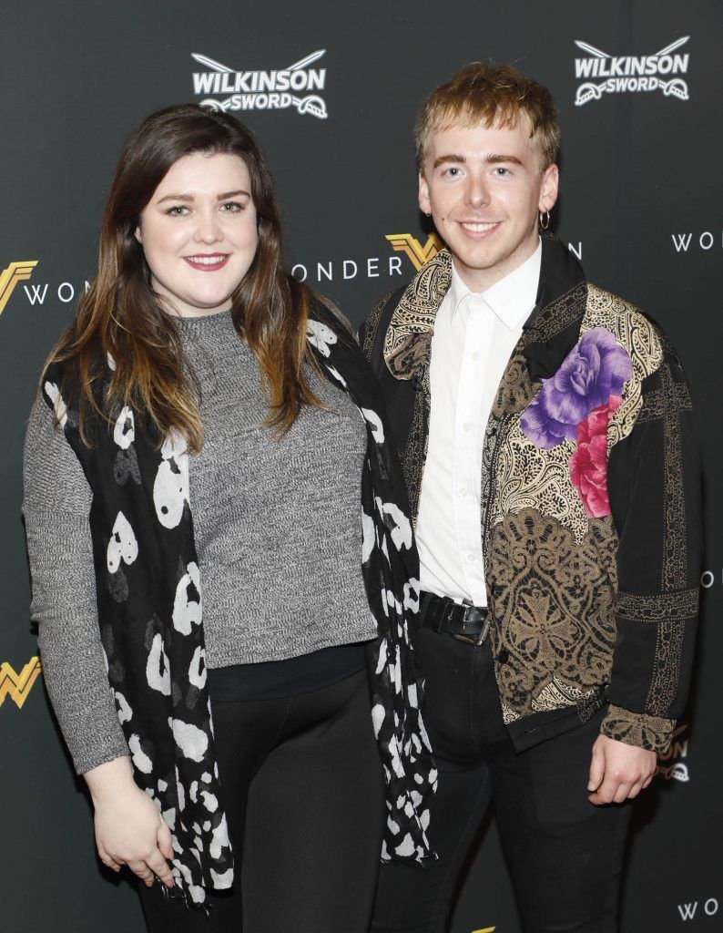 Niamh Foran and Shane Boyle at an exclusive screening by Wilkinson Sword of Wonder Woman. Photo by Kieran Harnett