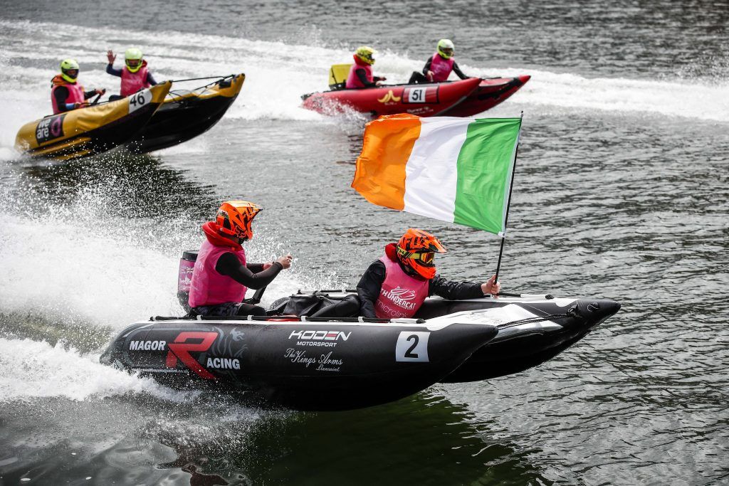 UK Thundercats power boats made their first Irish debut at this year's Dublin Port Riverfest. Picture: Conor McCabe Photography.