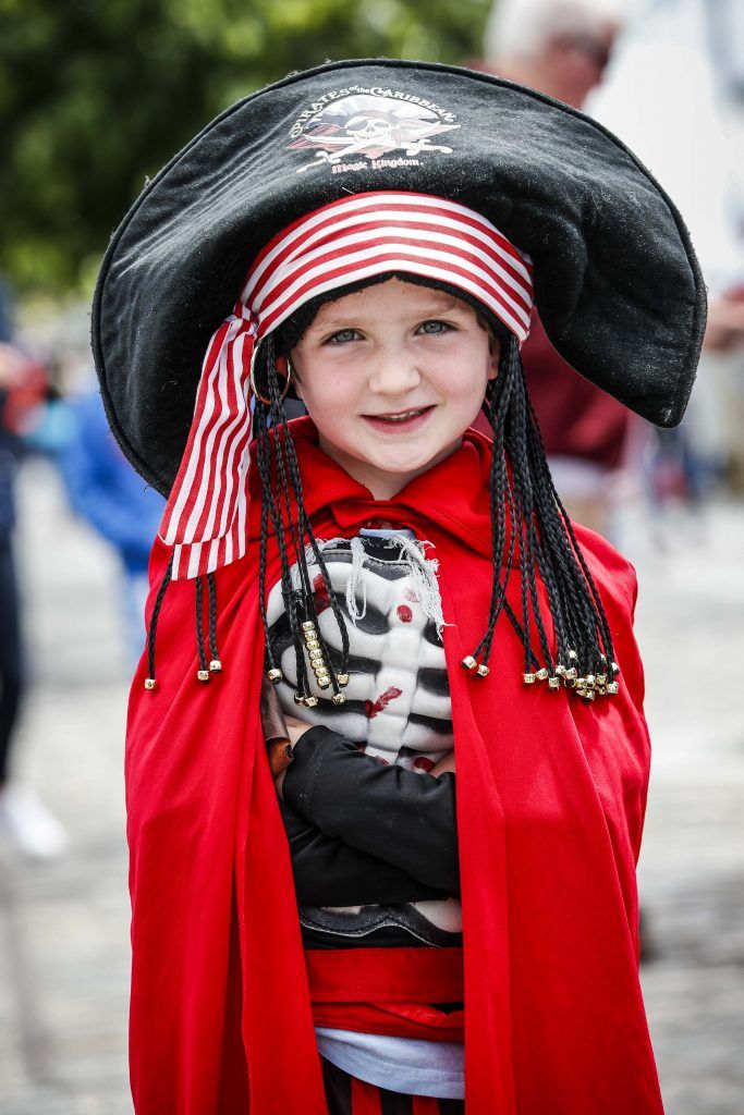 Pictured was Archie Keogh (age 6) from Clondalkin among the thousands of visitors enjoying all the festivities of Dublin Port Riverfest 2017 along Dublin's historic North Wall Quay. Picture: Conor McCabe Photography.