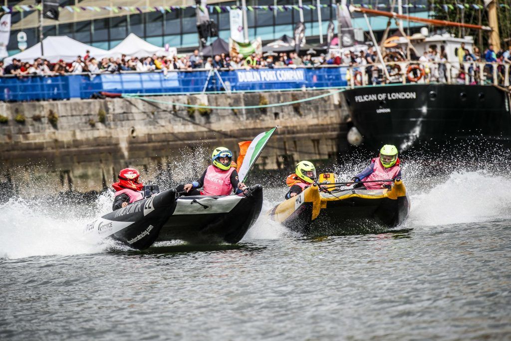 UK Thundercats power boats made their first Irish debut at this year's Dublin Port Riverfest. Picture: Conor McCabe Photography.