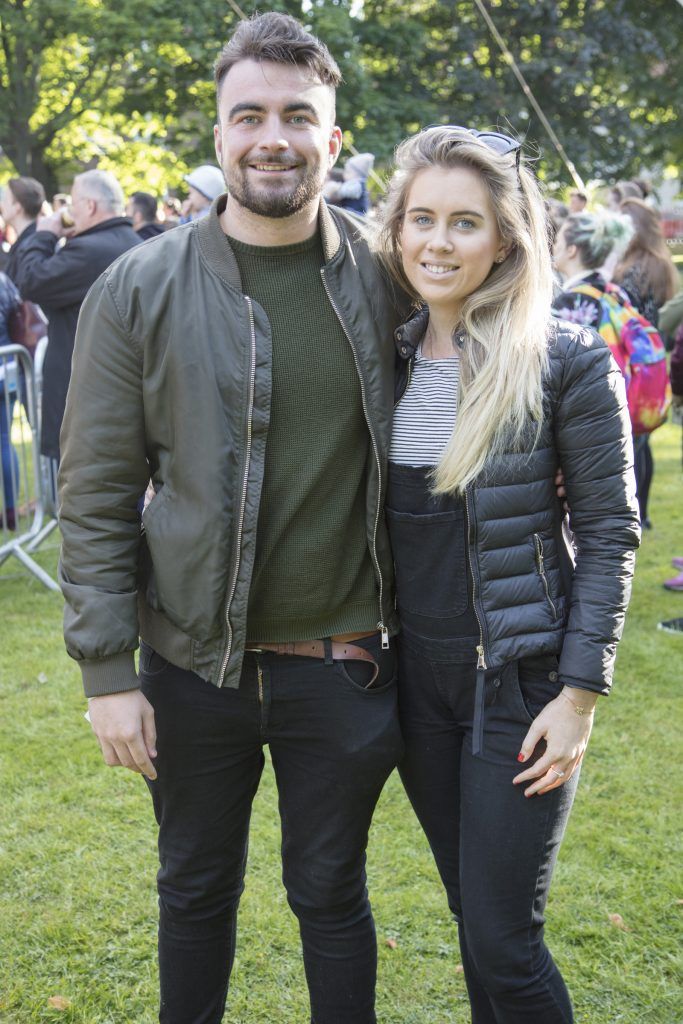 Cian Smith & Judy Gernon pictured at Heineken Light's 'great tomorrow' event with Jenny Greene and the RTE Concert Orchestra performing at Wilton Place, Dublin 2 at the first Have It All Series. Heineken Light is perfect for that midweek social occasion, because sometimes lighter is better. #HaveitAllSeries
Photo: Anthony Woods