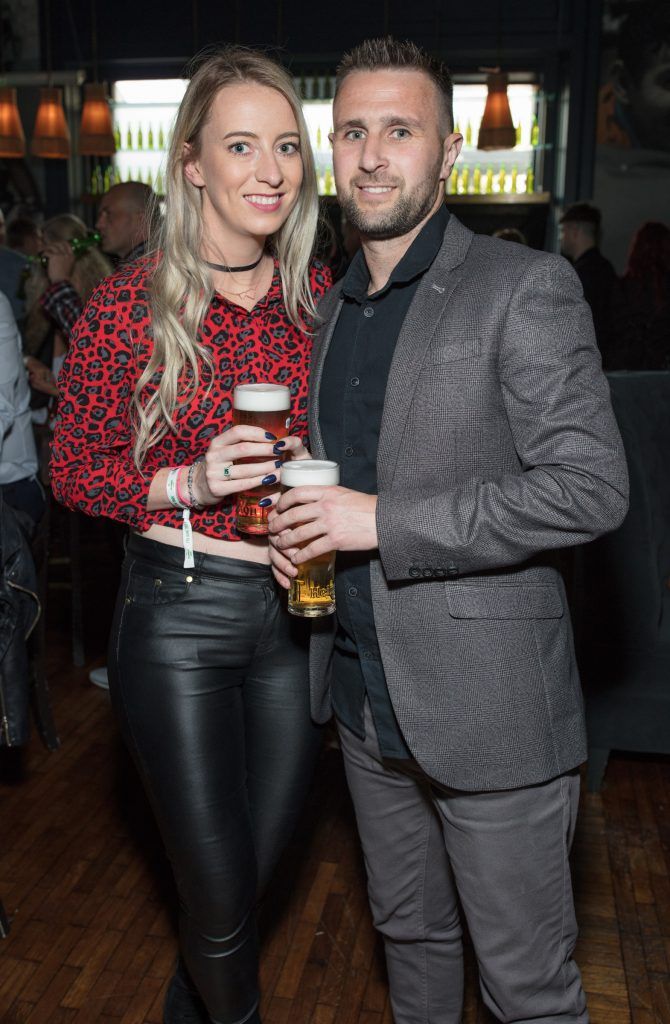Aisling Mahon & Vernon Nolan
pictured at Heineken Light's intimate 'great tonight' event with Jenny Greene and the RTE Concert Orchestra performing at The Odeon, Dublin at the first Have It All Series. Heineken Light is perfect for that midweek social occasion, because sometimes lighter is better. #HaveitAllSeries Photo: Anthony Woods