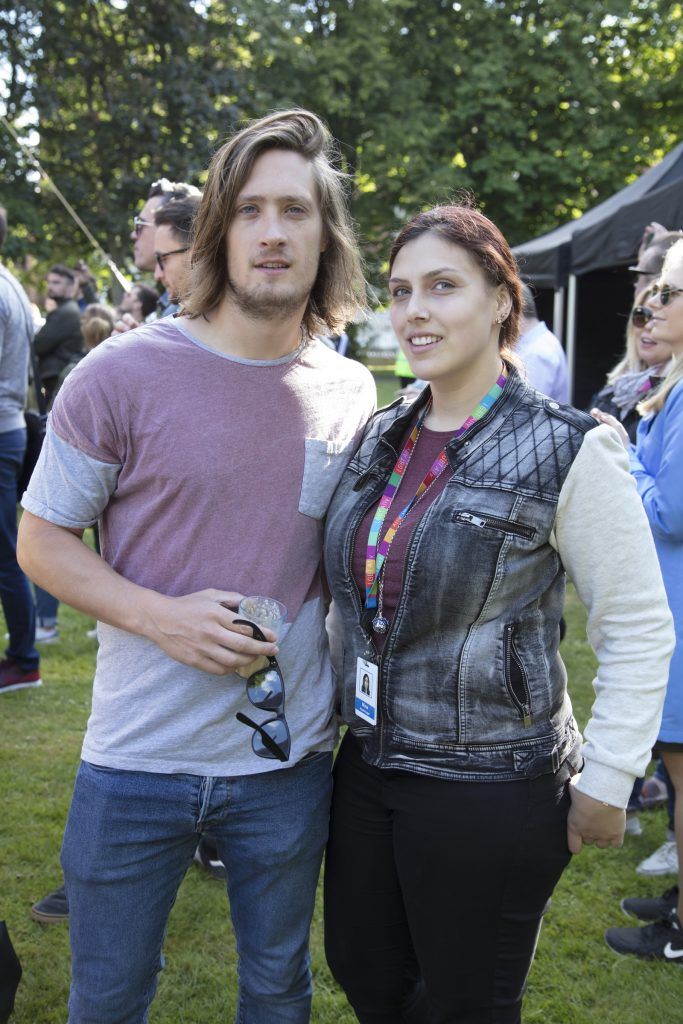 Pierre Vandermeulen & Nina Puehringer pictured at Heineken Light's 'great tomorrow' event with Jenny Greene and the RTE Concert Orchestra performing at Wilton Place, Dublin 2 at the first Have It All Series. Heineken Light is perfect for that midweek social occasion, because sometimes lighter is better. #HaveitAllSeries
Photo: Anthony Woods