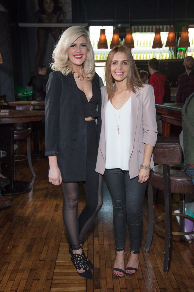 Gemma Sugrue & Jenny Greene pictured at Heineken Light's intimate 'great tonight' event with Jenny Greene and the RTE Concert Orchestra performing at The Odeon, Dublin at the first Have It All Series. Heineken Light is perfect for that midweek social occasion, because sometimes lighter is better. #HaveitAllSeries Photo: Anthony Woods