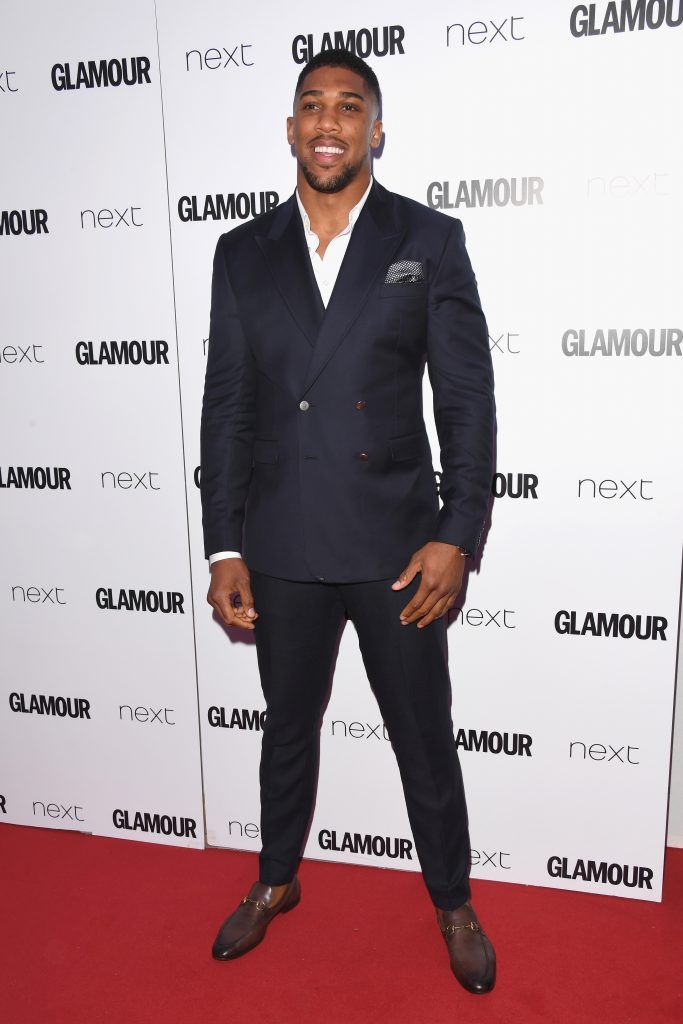 Anthony Joshua attends the Glamour Women of The Year awards 2017 at Berkeley Square Gardens on June 6, 2017 in London, England.  (Photo by Stuart C. Wilson/Getty Images)