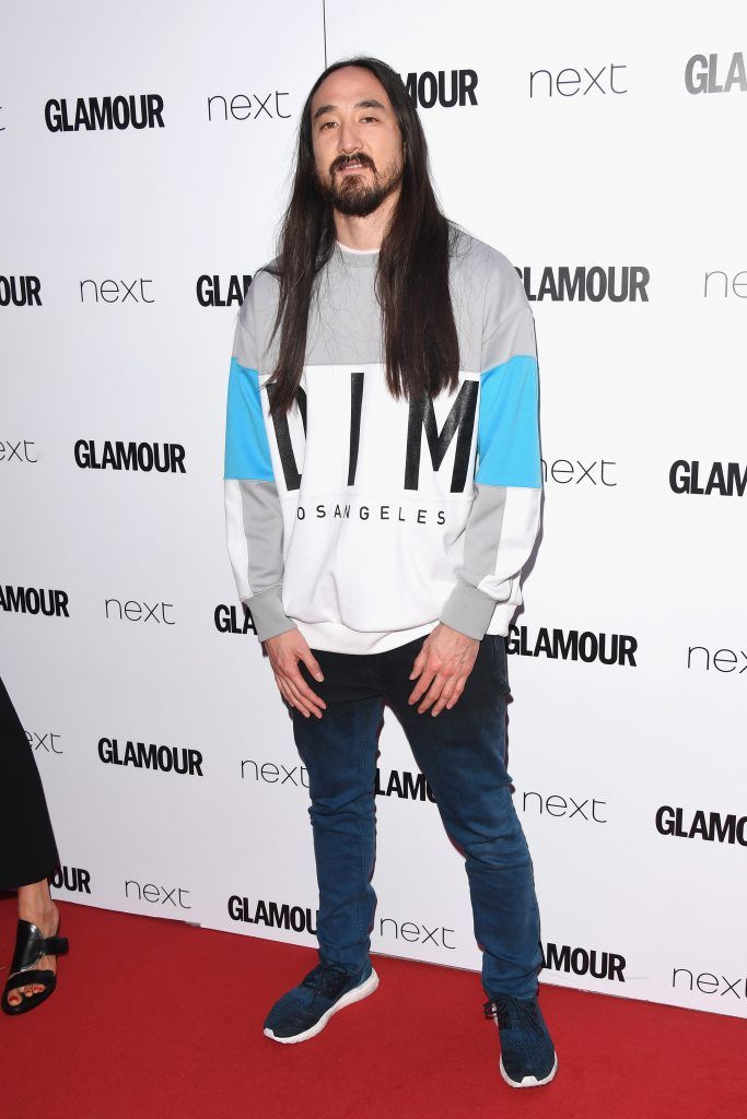 Steve Aoki attends the Glamour Women of The Year awards 2017 at Berkeley Square Gardens on June 6, 2017 in London, England.  (Photo by Stuart C. Wilson/Getty Images)