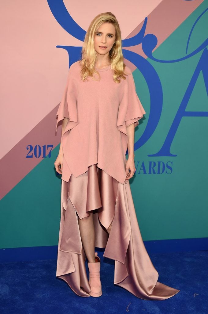 Actress Brit Marling attends the 2017 CFDA Fashion Awards at Hammerstein Ballroom on June 5, 2017 in New York City.  (Photo by Dimitrios Kambouris/Getty Images)