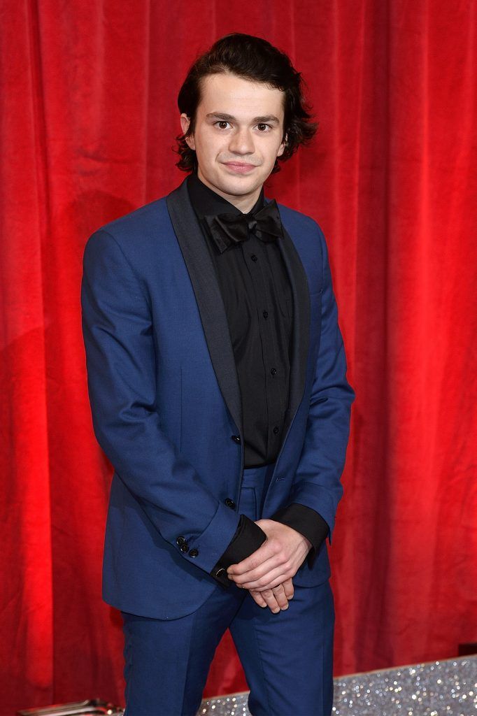 Harry Visinoni attends The British Soap Awards at The Lowry Theatre on June 3, 2017 in Manchester, England. The Soap Awards will be aired on June 6 on ITV at 8pm.  (Photo by Jeff Spicer/Getty Images)