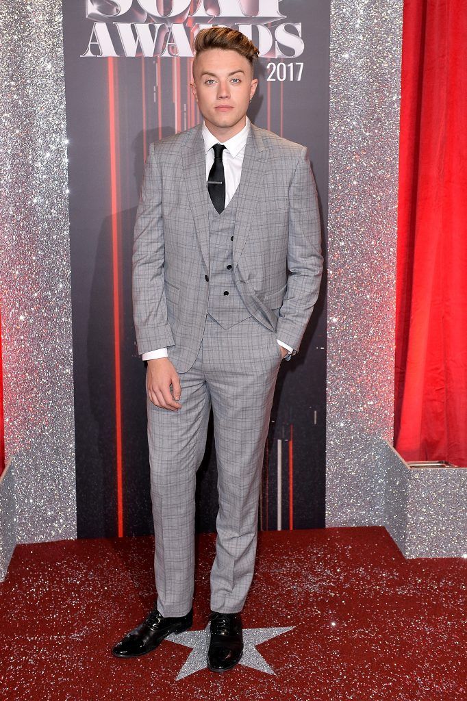 Roman Kemp attends The British Soap Awards at The Lowry Theatre on June 3, 2017 in Manchester, England. The Soap Awards will be aired on June 6 on ITV at 8pm.  (Photo by Jeff Spicer/Getty Images)