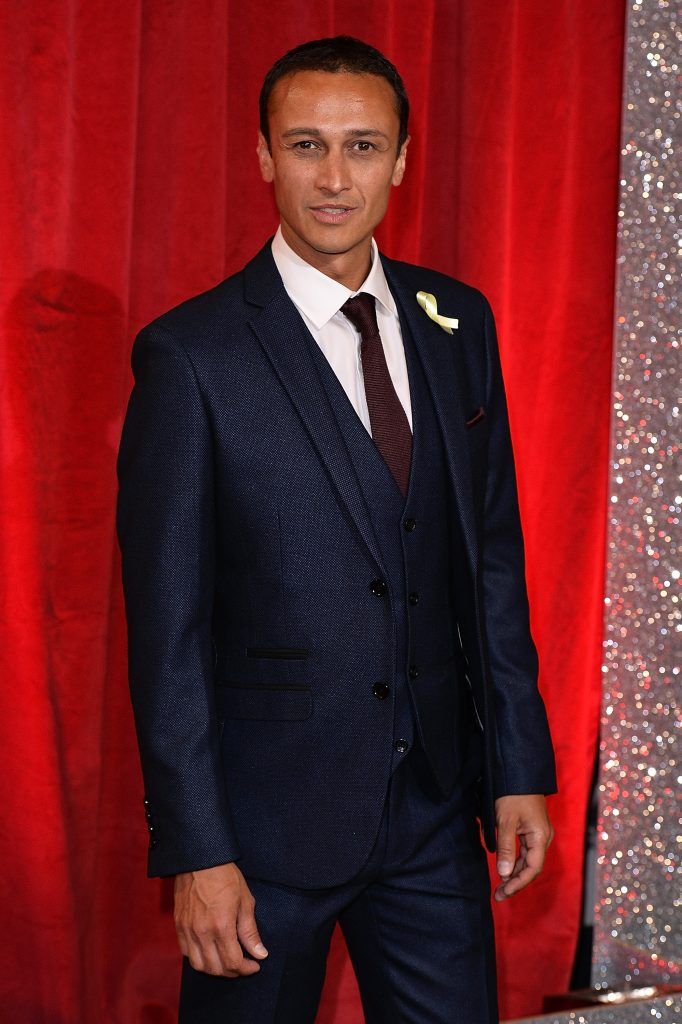 Chris Bisson attends The British Soap Awards at The Lowry Theatre on June 3, 2017 in Manchester, England. The Soap Awards will be aired on June 6 on ITV at 8pm.  (Photo by Jeff Spicer/Getty Images)