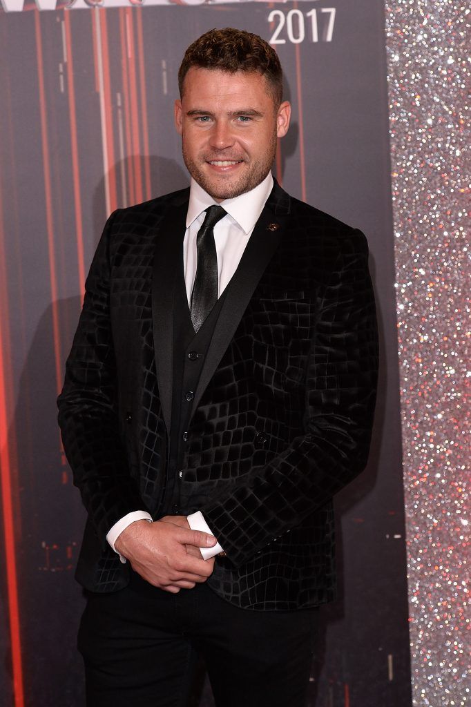 Danny Miller attends The British Soap Awards at The Lowry Theatre on June 3, 2017 in Manchester, England. The Soap Awards will be aired on June 6 on ITV at 8pm.  (Photo by Jeff Spicer/Getty Images)