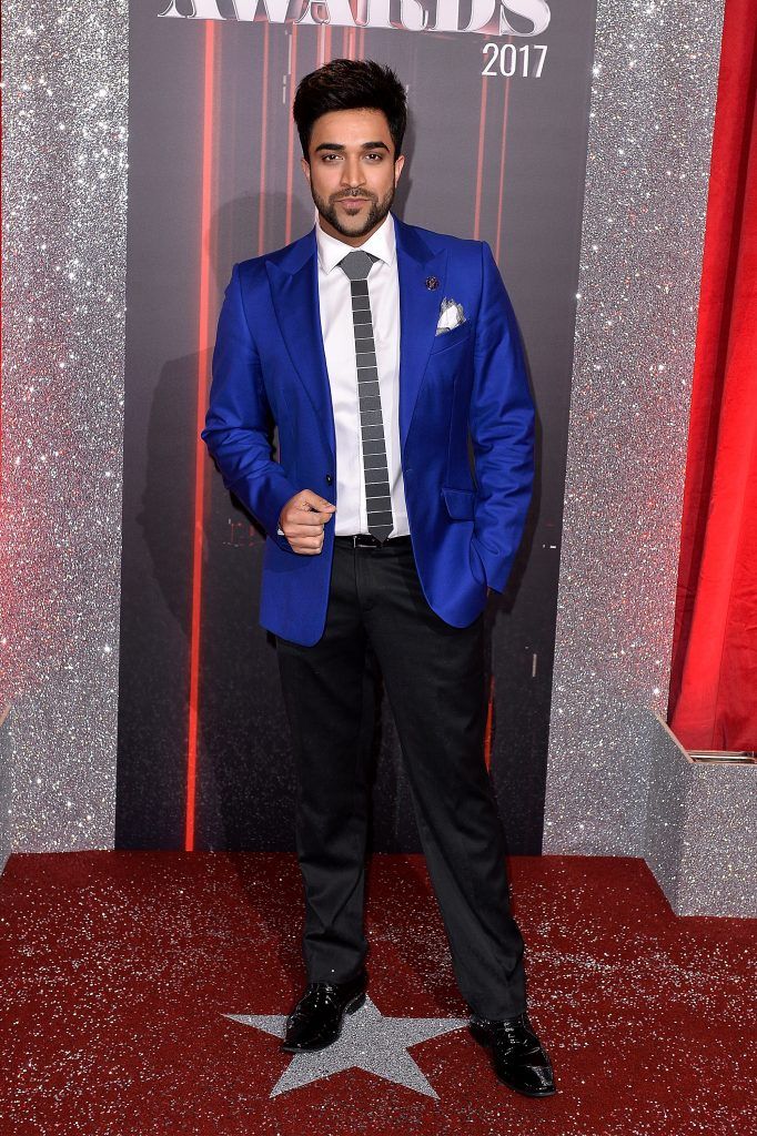 Navin Kundra attends The British Soap Awards at The Lowry Theatre on June 3, 2017 in Manchester, England. The Soap Awards will be aired on June 6 on ITV at 8pm.  (Photo by Jeff Spicer/Getty Images)