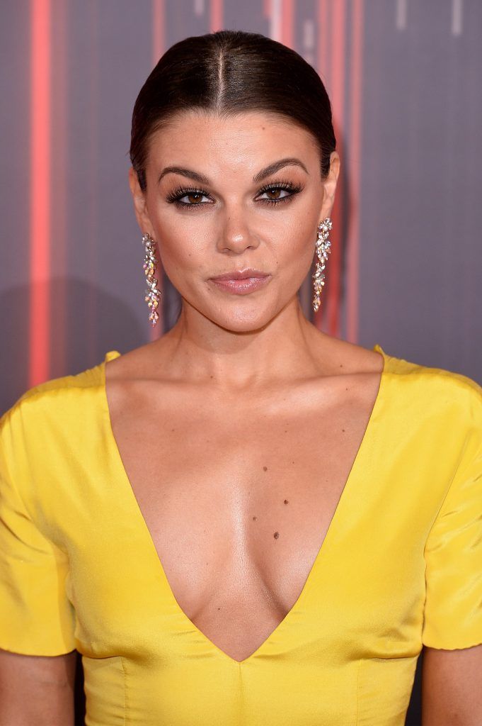 Faye Brookes attends The British Soap Awards at The Lowry Theatre on June 3, 2017 in Manchester, England. The Soap Awards will be aired on June 6 on ITV at 8pm.  (Photo by Jeff Spicer/Getty Images)