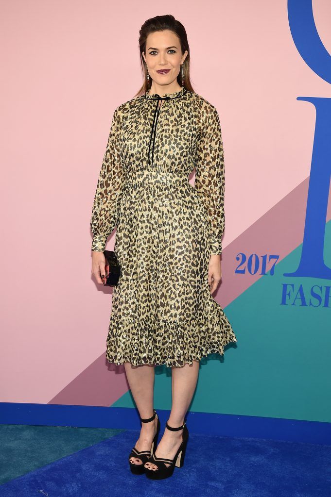 Mandy Moore attends the 2017 CFDA Fashion Awards at Hammerstein Ballroom on June 5, 2017 in New York City.  (Photo by Dimitrios Kambouris/Getty Images)