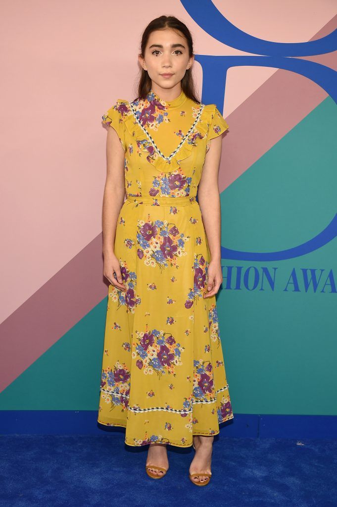 Actress Rowan Blanchard attends the 2017 CFDA Fashion Awards at Hammerstein Ballroom on June 5, 2017 in New York City.  (Photo by Dimitrios Kambouris/Getty Images)