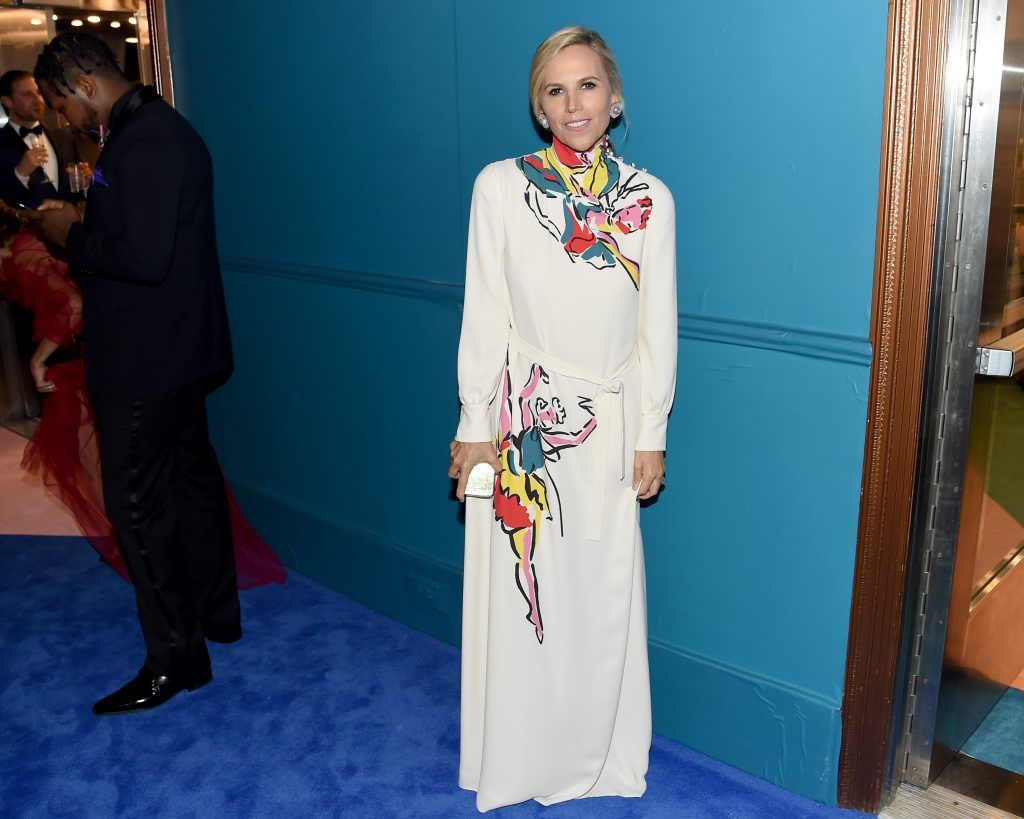 Fashion designer Tory Burch attends the 2017 CFDA Fashion Awards Cocktail Hour at Hammerstein Ballroom on June 5, 2017 in New York City.  (Photo by Nicholas Hunt/Getty Images)