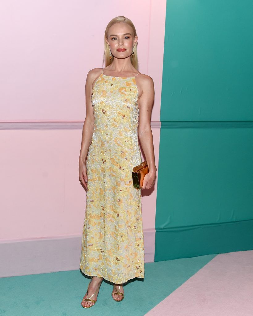 Kate Bosworth attends the 2017 CFDA Fashion Awards Cocktail Hour at Hammerstein Ballroom on June 5, 2017 in New York City.  (Photo by Nicholas Hunt/Getty Images)