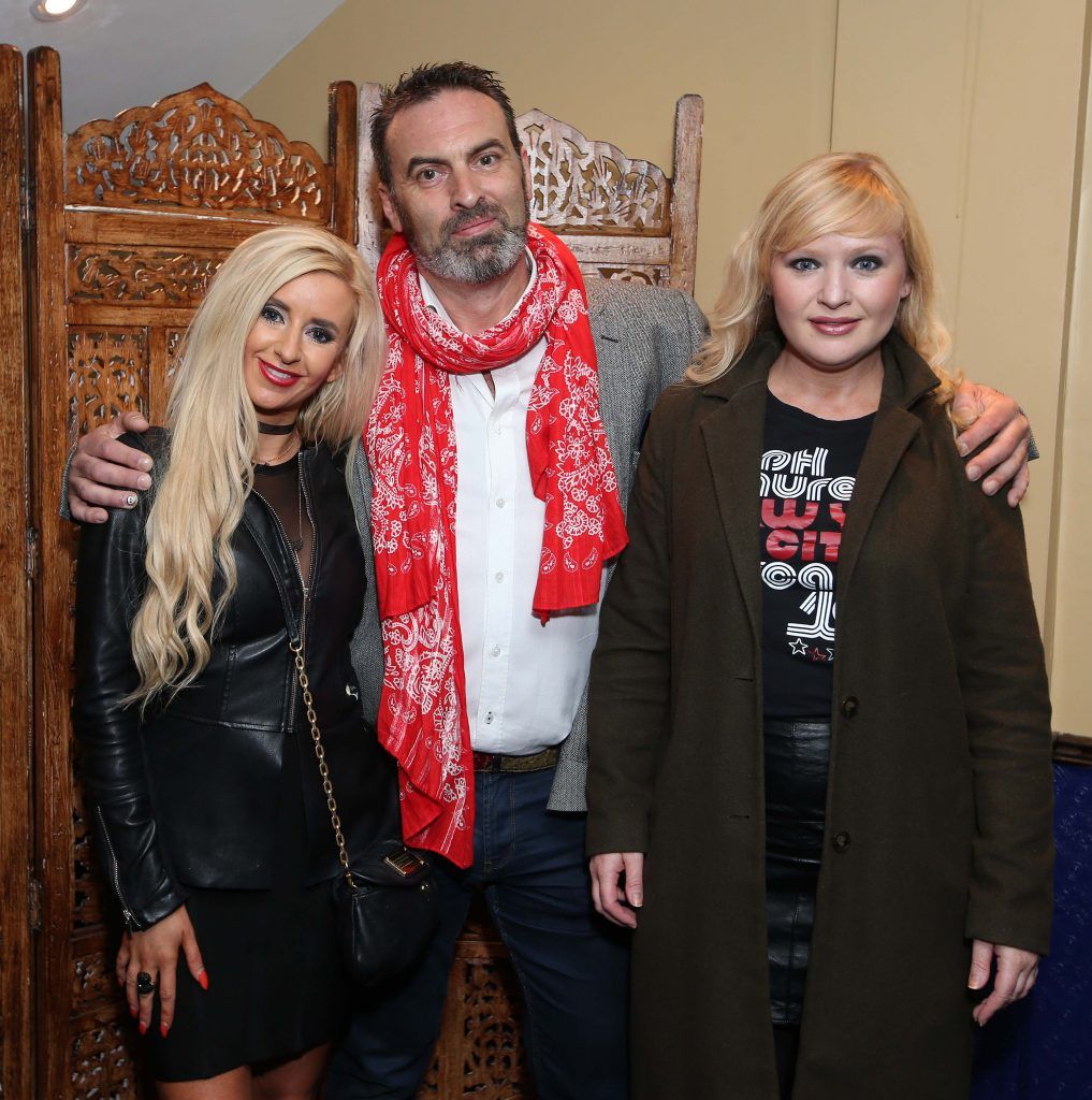 Avril Dolan with Justin Power and Claire Malone, pictured at the launch of Slide Step – The Dublin Show, a brand new Irish music, dance and performance spectacular at Number Twenty Two on South Anne Street. Pic by Robbie Reynolds