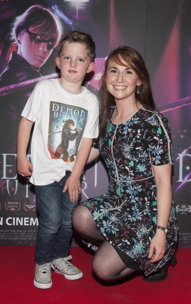 Niamh Hogan pictured at the premiere of Demon Hunter (7th June 2017), the directional debut from Irish filmmaker Zoe Kavanagh. Photo by Patrick O'Leary
