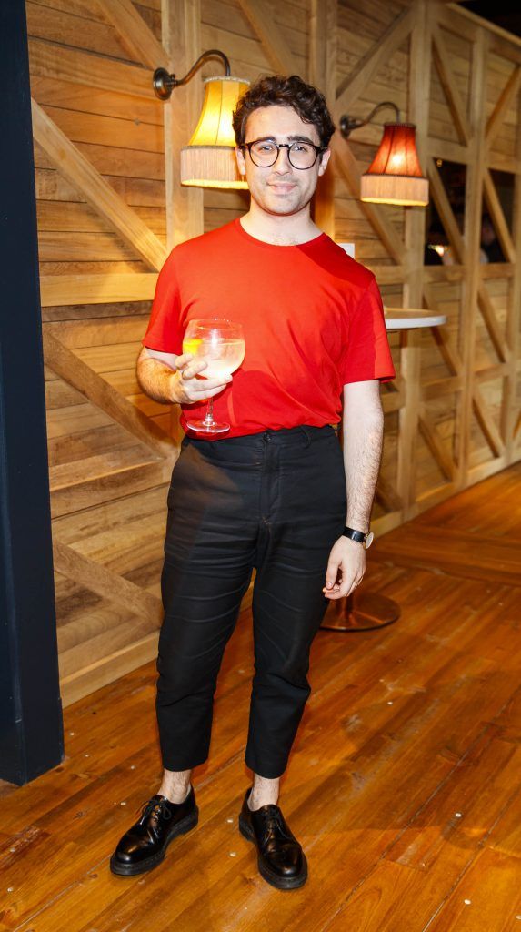 Conor Merriman pictured at an event in the D Hotel to celebrate the dual launch of their new stylish bar, The Hops and classic Italian restaurant, Il Ponte. Picture by Andres Poveda