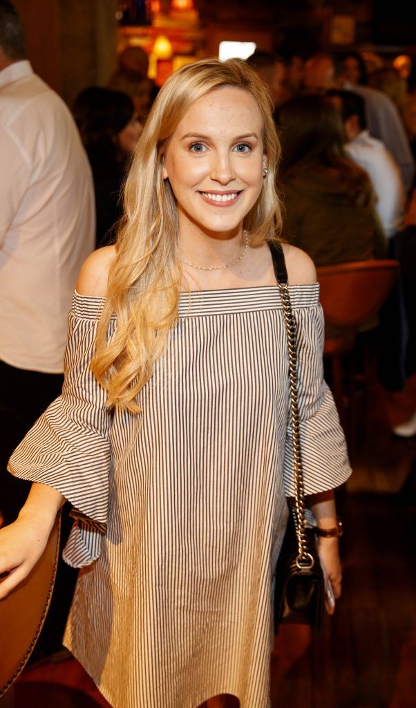 Alana Laverty pictured at an event in the D Hotel to celebrate the dual launch of their new stylish bar, The Hops and classic Italian restaurant, Il Ponte. Picture by Andres Poveda