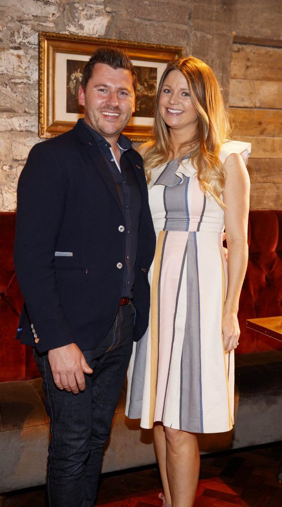 John and Sarah English pictured at an event in the D Hotel to celebrate the dual launch of their new stylish bar, The Hops and classic Italian restaurant, Il Ponte. Picture by Andres Poveda