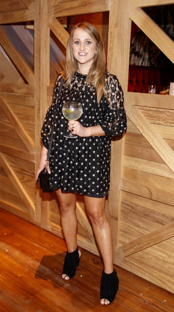 Justine King pictured at an event in the D Hotel to celebrate the dual launch of their new stylish bar, The Hops and classic Italian restaurant, Il Ponte. Picture by Andres Poveda