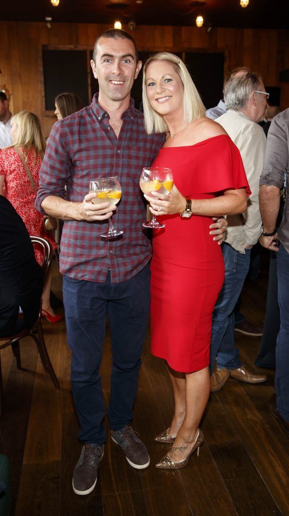 Enan and Annmarie Glynn pictured at an event in the D Hotel to celebrate the dual launch of their new stylish bar, The Hops and classic Italian restaurant, Il Ponte. Picture by Andres Poveda