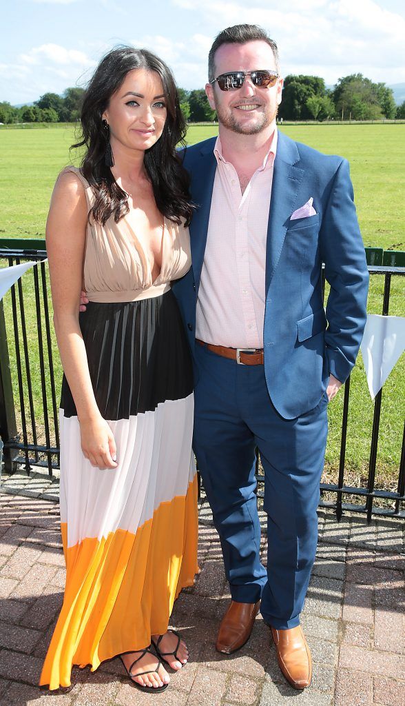 Fiona Fitzsimons and Darren Warren Fiona Fitzsimons and Darren Warren at the June Party in the Park at the Phoenix Park Polo Club to raise funds for the Irish Motor Neurone Disease Association. Picture by Brian McEvoy