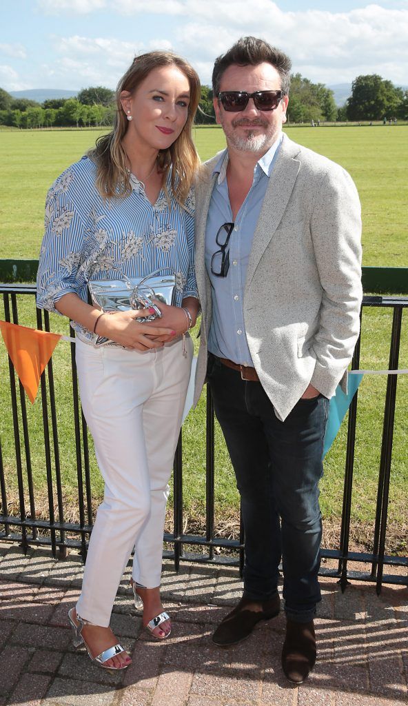 Sinead Keane and Derek Dillon Fiona Fitzsimons and Darren Warren at the June Party in the Park at the Phoenix Park Polo Club to raise funds for the Irish Motor Neurone Disease Association. Picture by Brian McEvoy