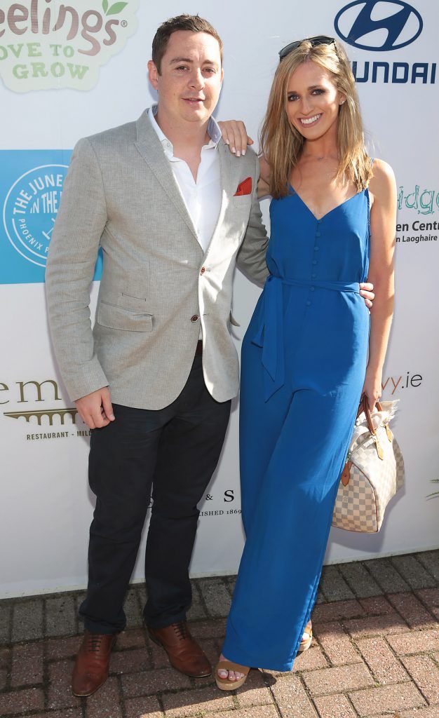 David Steacy and Eleanor O Dwyer Duggan Fiona Fitzsimons and Darren Warren at the June Party in the Park at the Phoenix Park Polo Club to raise funds for the Irish Motor Neurone Disease Association. Picture by Brian McEvoy