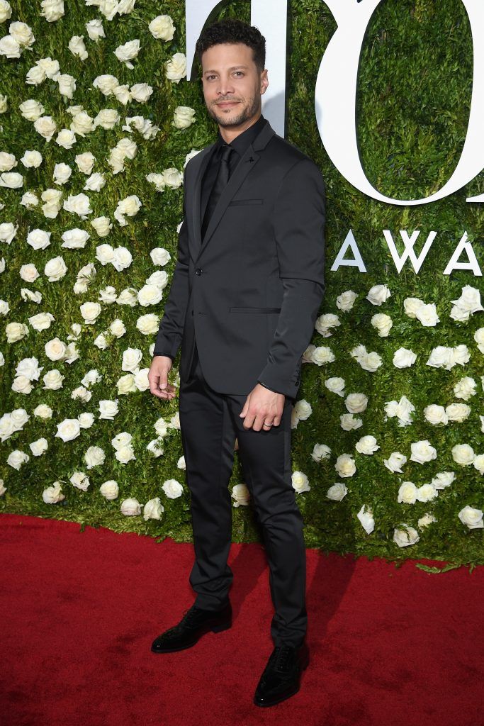 Singer Justin Guarini attends the 2017 Tony Awards at Radio City Music Hall on June 11, 2017 in New York City.  (Photo by Dimitrios Kambouris/Getty Images for Tony Awards Productions)