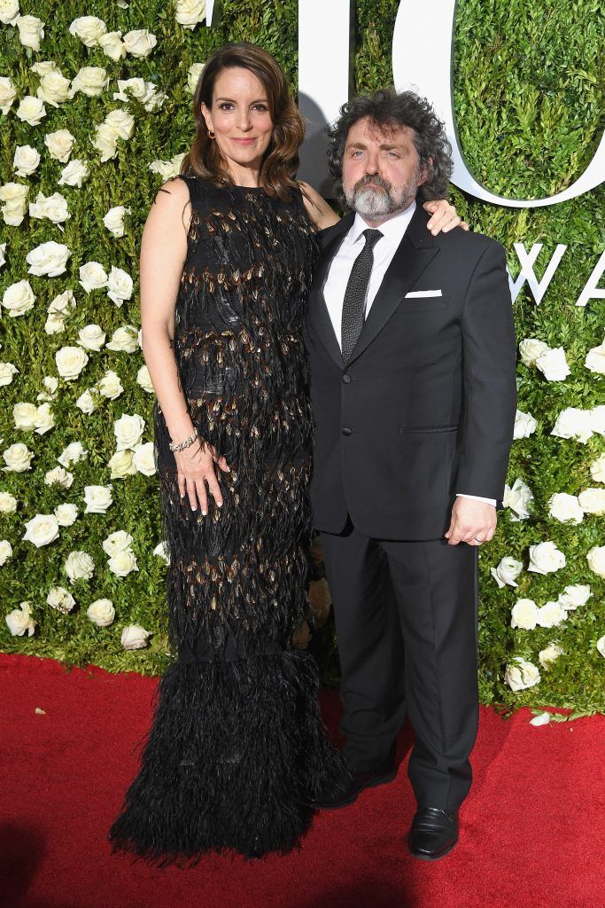 Tina Fey (L) and Jeff Richmond attend the 2017 Tony Awards at Radio City Music Hall on June 11, 2017 in New York City.  (Photo by Dimitrios Kambouris/Getty Images for Tony Awards Productions)