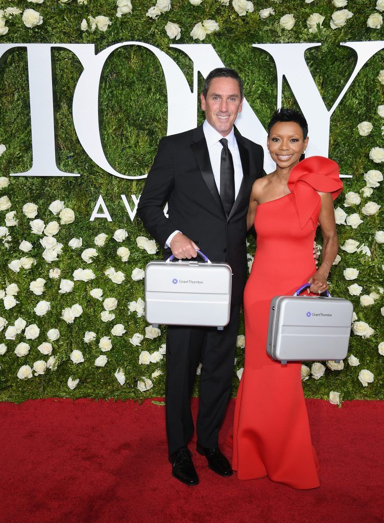 Grant-Thornton representatives attend the 2017 Tony Awards at Radio City Music Hall on June 11, 2017 in New York City.  (Photo by Dimitrios Kambouris/Getty Images for Tony Awards Productions)