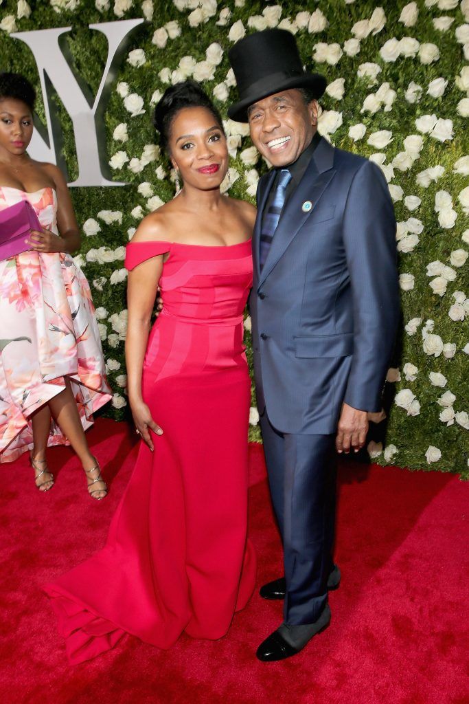 Michelle Wilson and Ben Vereen attend the 2017 Tony Awards at Radio City Music Hall on June 11, 2017 in New York City.  (Photo by Jemal Countess/Getty Images for Tony Awards Productions)