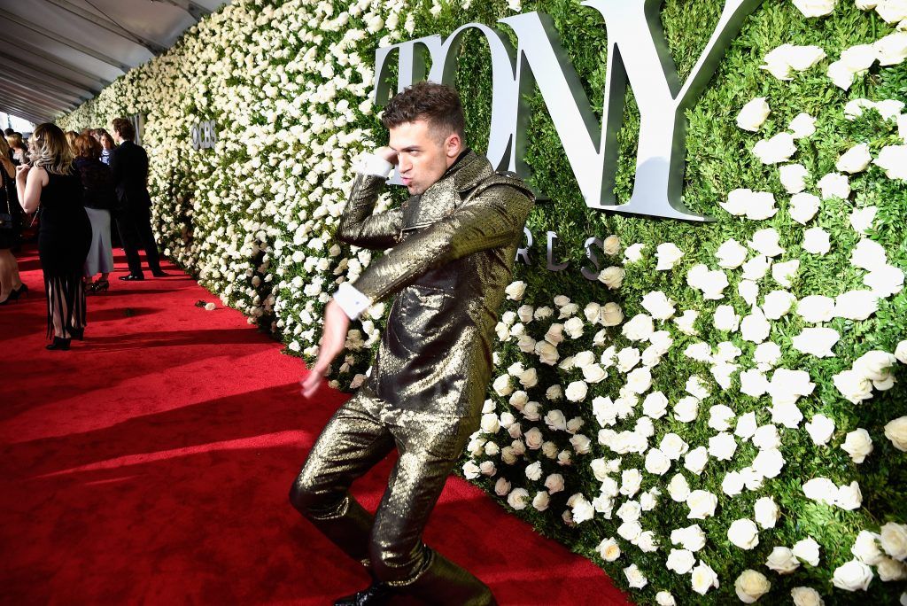 Choreographer Sam Pinkleton attends the 2017 Tony Awards at Radio City Music Hall on June 11, 2017 in New York City.  (Photo by Jenny Anderson/Getty Images for Tony Awards Productions)