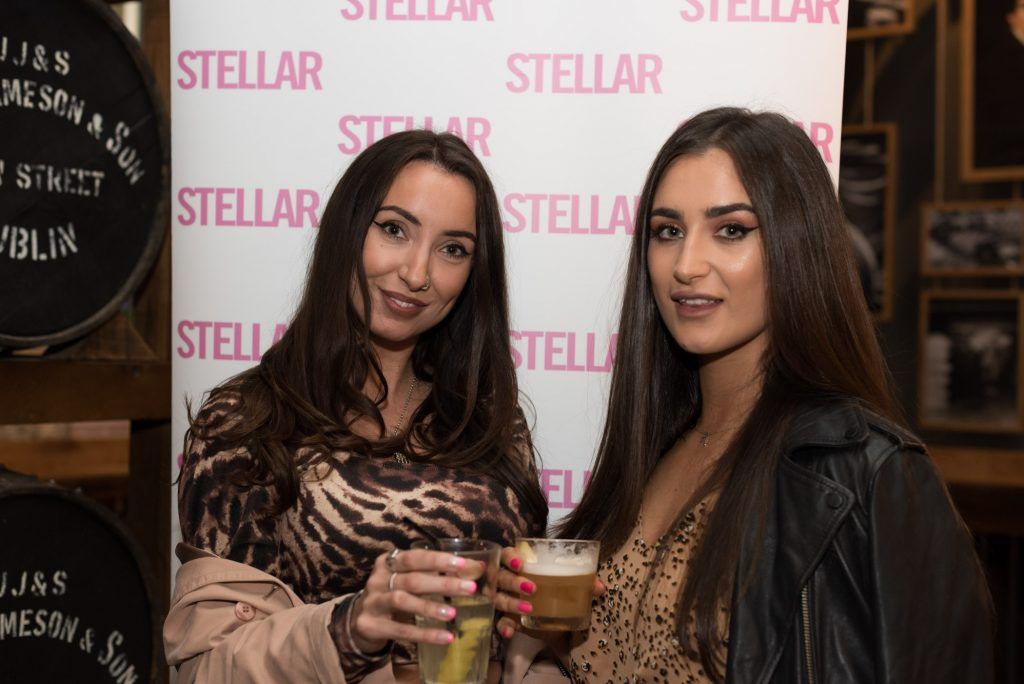 Lindsay Hamelton & Jenny Claffey pictured as Stellar celebrates its 100th issue with an official party. Photography by David Gannon