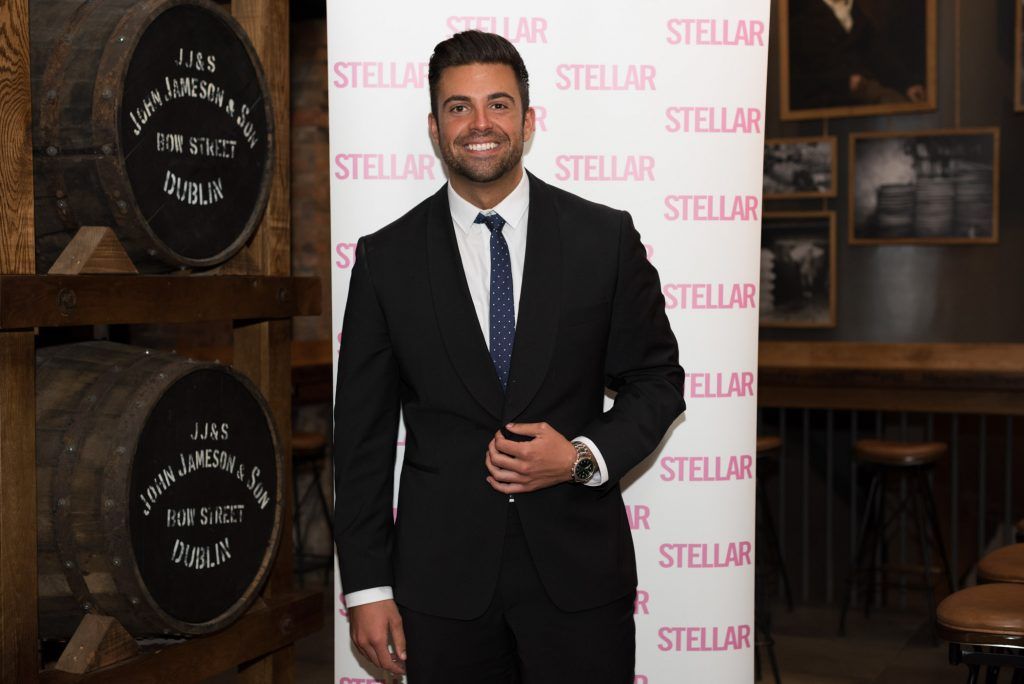 Karl Bowe pictured as Stellar celebrates its 100th issue with an official party. Photography by David Gannon