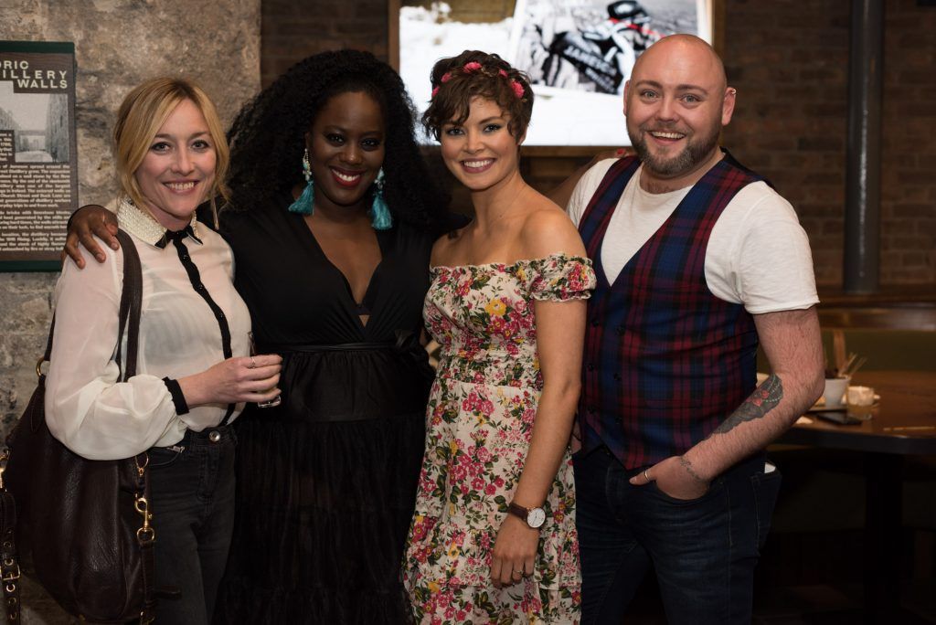 Trudy Hayes, Nadine Reid, Sarah Jane Seymour & Aaron Jones pictured as Stellar celebrates its 100th issue with an official party. Photography by David Gannon