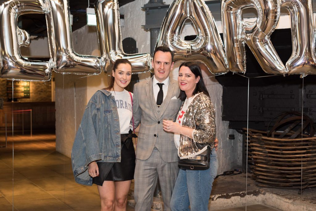 Rachel Purcell, Martin Rosney & Corina Gaffey pictured as Stellar celebrates its 100th issue with an official party. Photography by David Gannon