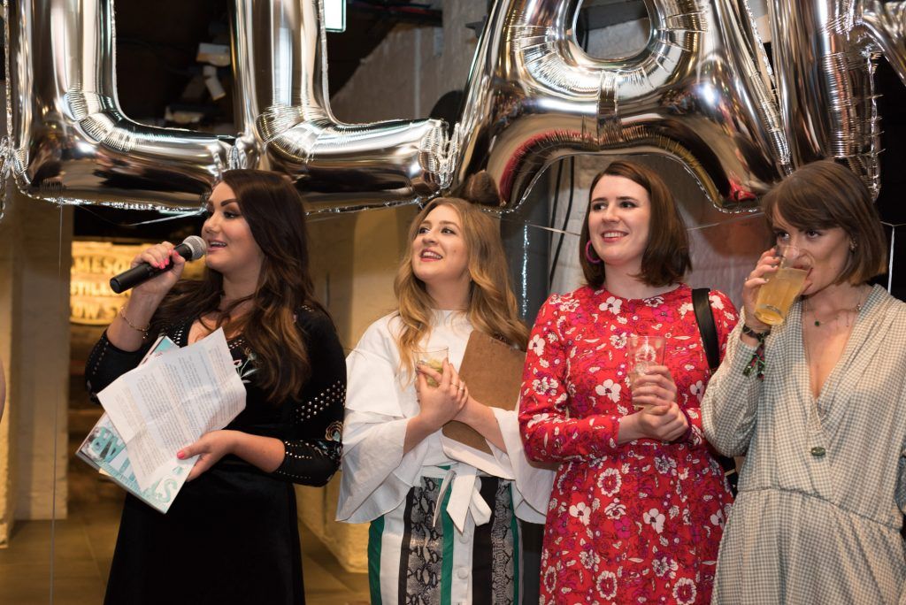 Team Stellar pictured as Stellar celebrates its 100th issue with an official party. Photography by David Gannon