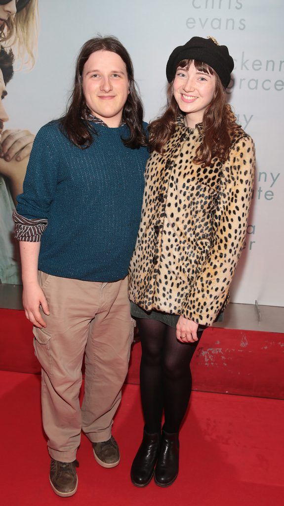PJ Moloney and Helena Hughes pictured at the special preview screening of Gifted at the Lighthouse Cinema, Dublin. Picture by Brian McEvoy