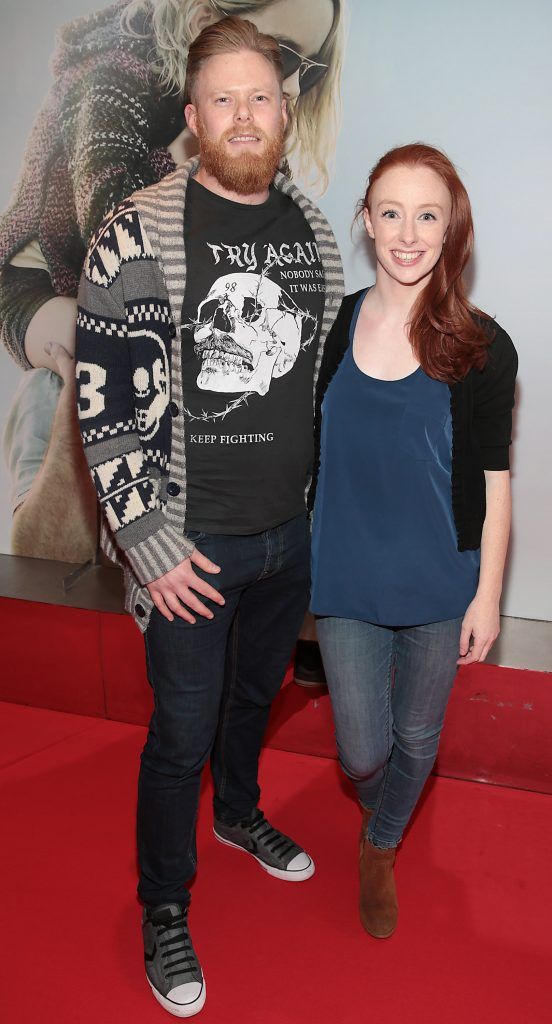 Karl Bell and Sarah Cummins pictured at the special preview screening of Gifted at the Lighthouse Cinema, Dublin. Picture by Brian McEvoy